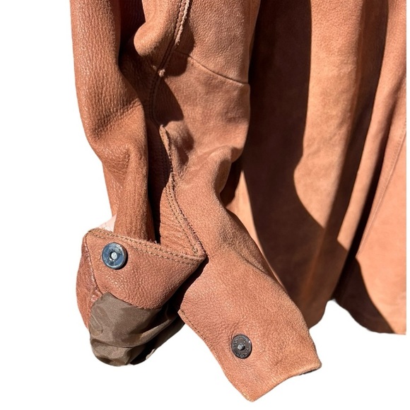 🌻VINTAGE Wilson's Leather x Pelle Studio HEAVYWEIGHT Brown Leather Jacket XXL - Picture 8 of 14